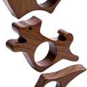 ONEST 3 Pieces Wooden Thumb Book Page Holder Wooden Thumb Bookmark for Reading Book Holders Ideal Book Reader Gifts Book Worm Gifts for Women Men Readers Writer Book Lover