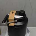 1 Gallon Insulated Water Bottle for Sports: Meoky 128 oz Triple Wall Vacuum Stainless Steel Water Jug - Top and Side Handles, Cold for 48 Hrs, 2-in-1 Straw and Spout Lid, Leak Proof for Hiking (Night)