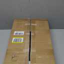 Over-The-Toilet Storage Rack, 4-Tier Bathroom Organizer Shelf Over Toilet with Adjustable Shelf and Basket, Freestanding Space Saver Bathroom Shelves Above Toilet for Room (Black) (Round Tube - Black)