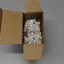 HISHINY Christmas Lights 100 Count Mini Clear Lights 21ft White Wire Christmas Tree String Lights Set for Outdoor Indoor Christmas Decorations Wedding Valentines Day Decor,UL Certified (21feet)