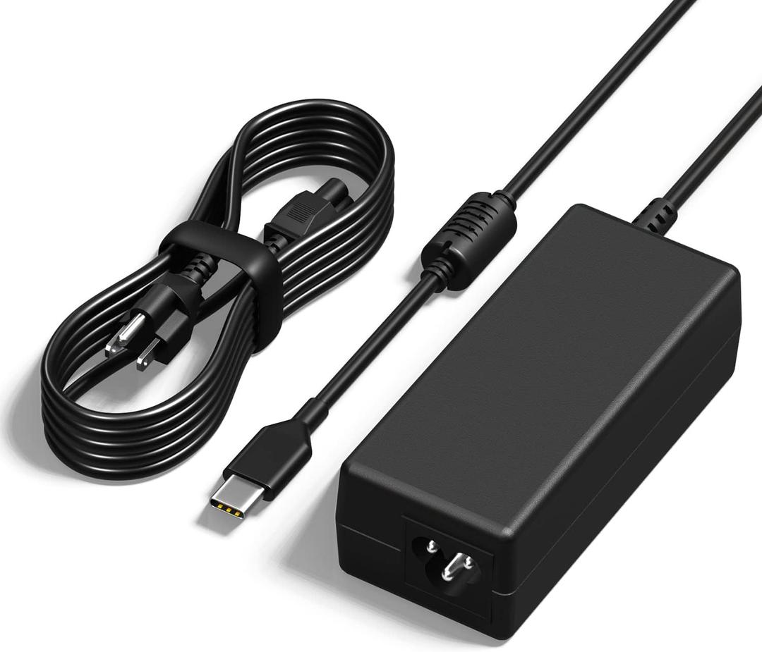 65W 45W USB-C Laptop Charger Type C Computer Fast Charger Power Adapter,Replacement for Lenovo,Dell,Acer,Asus,Google Chromebook Thinkpad Yoga EliteBook XPS Latitude,Samsung,MacBook and More