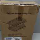 2-Tier Kitchen Cabinet Pull Out Shelf and Drawer Organizer Slide Out Pantry Storaqe Basket in Multiple Sizes (15" W x18 D)