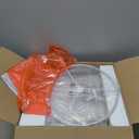 28.5" Tall Farmhouse Table Lamps Set of 2 for Living Room Rustic Bedside Lamps with USB C+A Traditional Lamp for Bedroom Nightstand Office Hallway, Washed White, Rotary Switch, Bulb not included