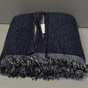 MYSKY HOME Couch Cover for Dogs Washable Couch Covers Couch Covers for Sofa Couch Cover 2 Cushion Sofa Non Slip Dogs Furniture Protector with Tassels Chenille Sofa Covers for Pet, 71"x102", Navy Blue