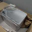 advwin 12L Mini Skincare Fridge with Dimmable LED Light Mirror, Makeup Fridge for Cooler & Warmer, Cosmetics, Beauty, Food & Drinks, Portable Small Refrigerator for Bedroom, Office, Dorm and Car