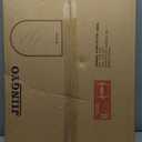 Arched Mirror for Wall, 20"x30" Antique Gold Arch Bathroom Vanity Mirror, Metal Floral Frame Decorative Arch Wall Mirror for Washroom, Bedroom, Entryway, Living Room