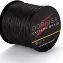Extreme Braid 100% Pe Black Braided Fishing Line 109Yards-2187Yards 6-550Lb Test Fishing Wire Fishing String Incredible Superline Zero Stretch
