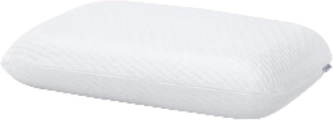 Tuft & Needle Premium Pillow, Standard Size with T&N Adaptive Foam, Sleeps Cooler & More Supportive Than Memory Foam Pillows, CertiPUR-US and Greenguard Gold Certified, White (Standard (Pack of 1))