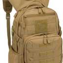 Tactical Day Pack Backpack for Everyday (One Size, Desert Clay)