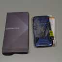 DEERLAMN Case for iPhone 13/iPhone 14 6.1-Inch with Slide Camera Cover+Screen Protector(2 Packs),Rotated Ring Kickstand Military Grade Shockproof Protective Cover-Navy Blue