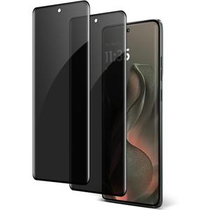 [2 Pack] Moto Edge 2025 Privacy Screen Protector, 9H Tempered Glass, Bubble Free, HD Clear, Anti-Scratch, Anti-Spy Film for Motorola Edge 2025 5G Glass Screen Protector