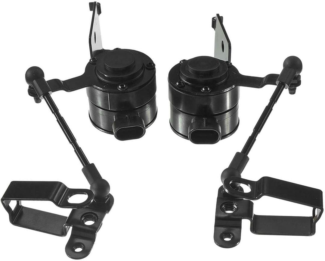 Set of 2 Rear Left and Right Suspension Ride Height Sensor for Chevrolet Suburban 1500 Tahoe GMC Yukon Cadillac Escalade, w/ 3-Pins (Rear Driver & Passenger)