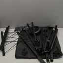 CAROD Trash Bag Holder, Adjustable Metal Leaf Bag Holder from 30-45 Gallon Capacity, Mobile Garbage Bags Cart, Outdoor Garden Leaf Bags Stand for Yard & Lawn Cleanup, Gardening, Camping, Parties