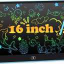 cimetech LCD Writing Tablet for Kids, 16 Inch Doodle Board Drawing Pad, Toddler Travel Essential, Toys for Ages 2-4, Road Trip Activities Airplane Toys, Birthday Boy Girl Gifts Blue