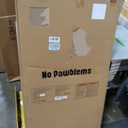 No Pawblems 55" Extra Tall Pet Gate, 29"-43" Wide Dog Gate Indoor, White