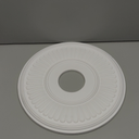 15 3/4"OD x 3 7/8"ID x 3/4"P Berkshire Ceiling Medallion (Fits Canopies up to 7")