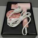 CONFU Hair Dryer, 110000 RPM Fast Drying Blow Dryer with Magnetic Diffuser and Concentrator, Professional Lightweight Ionic Hair Dryer for Women and Men (Pink)