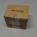 HOUSE DAY Foldable Travel Hangers 20 Pack w/10 Clips, Cruise Essentials 2025, Portable Hangers Collapsible Hanger Plastic, Travel Must Haves for Suitcase, Hotel, RV, Road Trip, Flying, Camping-White