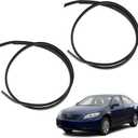 Roof Drip Molding Strip Weatherstrip Seals Compatible with Toyota Camry 2007 2008 2009 2010 2011, Rubber Sealing Trim Replace 75555-06030 75556-06030, Left and Right, 2PC