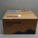 MENATT 15-inch Undermount Kitchen Bar Sinks, 304 Stainless Steel Handmade Bar Sink Undermount, Single Bowl Kitchen Sink Brushed, 15" x 17" x 8"