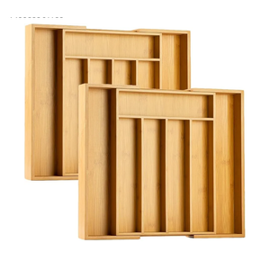 Kitchen Silverware Drawer Organizer and Storage Flatware Cutlery Utensil Holder Spice Rack Containers Bathroom Counter Cabinet Office Desk Makeup Drawer Tray Kitchen and Dining Tools Decor Accessories