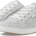 Keds Center 3 Lace Up, Sneaker Womens, Grey Jersey, 8 Medium