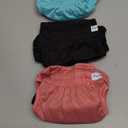 Paw Legend Washable Reusable Female Dog Period Diapers for Heat Doggie Puppy Diapers for Female Dogs (3 Pack,Small) (Small (11.5''-15'' Waist), Cheerful (Black Lining))