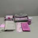 Frida Mom 11pc Postpartum Essentials Kit Gift Set, Hospital Bag Must Haves for New Mom, Includes 4 Disposable Postpartum Underwear, 4 Ice Maxi Pads, Perineal Healing Foam & 24 Pad Liners & Peri Bottle