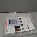 LANSCOERY Acrylic Display Case, Assemble Showcase Display Box for Collectibles, with Dustproof & Seamless Display Design, 11x11x11inch White Base