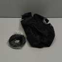 Yotache Reversible Left/Right Opening Magnetic Screen Door Fits Door Size 32"x80", Screen Size 34"x81", Removable Upgraded Polyester Screen Mesh with Strong Magnets for Front/Back Patio Door, Black