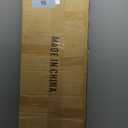 Wall Mounted Clothes Rack 12 Inch Deep, 42in Heavy Duty Garment Rack with Real Black Wood Shelf, Multi-Purpose Hanging Rod & Space-Saving Closet Storage Organizer, Black 