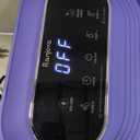 Foot Spa Electric Rotary Massage, Collapsible Foot Bath with Heat, Bubble,Temp Control, and 24 Motorized Shiatsu Massage Balls, Pedicure Foot Spa for Feet Relaxation (Blue)