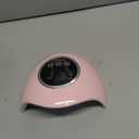 72W UV LED Nail Lamp, 2026 New Upgrade UV Light for Gel Nails with 18 Beads, 3 Timer Nail Dryer, LCD Display, Auto Sensor, Professional Nail Lamps for Gel Polish  Best Gifts, Pink Lamp