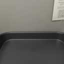 3 Pcs Low Entry Senior Cat Litter Box,Extra Large Size Pet Litter Box Low Entry Open Top Cat Litter Box for Kitten Frail Handicap Disabled Older Elderly Cats and Kitten,Easy to Clean (Dark Gray)