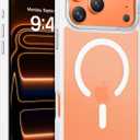 BENTOBEN Magnetic for iPhone 17 Pro Max Case 6.9" 2025, [Compatible with Magsafe] Slim Cute Matte Translucent Shockproof Drop Protective Bumper Women Men Phone Cover for iPhone 17 ProMax, White