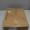 4 Tier Tall Wooden Bookshelf with Storage - Small Bookcase for Small Spaces, Shelf for Living Room, Office, Bedroom, Kitchen - Industrial Retro Brown Book Shelf