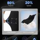 Runhit Women's Workout Biker Shorts - 3"/5"/8" High Waisted Tummy Control Spandex Booty Shorts for Volleyball Gym Yoga Dance (M)