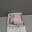 Curtainworks Flounced Ruffle Rod Pocket one Curtain Panel, 63 in, White