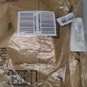 (Art on Back) American US Flag Cross Christian T-Shirt. (L, Black)  