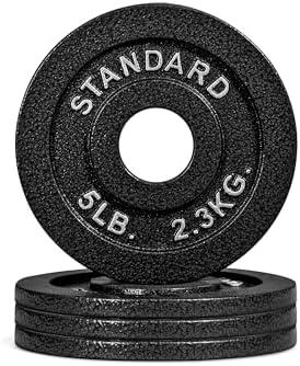 CAP Barbell 2-Inch Olympic Weight Plate 5 LB