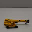 Metal ABS Crane Toy, Diecast Construction Vehicle with Movable Boom and Hook, Construction Toy Truck for Kids Boys Age 3+ Christmas Birthday Gift