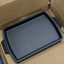 2-In-1 Pre Seasoned Cast Iron Dutch Oven With Skillet Lid,Casserole Dish,Rectangular Baking Pan,Griddle Pot Set, 6QT, 9"x13"