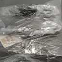 downluxe Chair Cushions for Dining Chairs, Waterproof Kitchen Chair Pads, Non-Slip Dining Seat Cushion with Ties, 17" x 16" x 2.5", Brown, 6 Pack