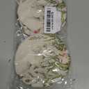 Herbs 5- Pack Cloth Covers for Sourdough Starter Jar, Wild Flowers Cloth Covers Reusable Lid Top Sourdough Bowl Cover Bread Fermentation Baking Supplies for 3-4 Inch Jar Mouth