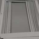 LBG Products Window Air Conditioner Side Panel and Frame Set,AC Accordion Filler Kit,Fits Most 8000BTU Window Air Conditioners,AC Side Panels Frame Kit