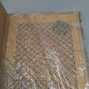 Uxcell Air Vent Cover Grille for 15.5"x9.5" Duct Opening, Acrylic Glass Wall Ceiling Hole Cover for Ventilationentilation