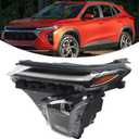 LH LED DRL Projector Headlights Assembly Compatible with 2024-2025 Chevy Trax LT/2RS/Activ Headlamp Left Driver Side 42876952
