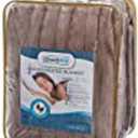Beautyrest Heated Electric Blanket for Cold Weather, Fast Heating Heated Blanket, Auto Shut Off, Virtually Zero EMF, Multi Heat Setting, UL Certified, Red Twin (84 inx62 in)