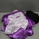 Morph Purple Pop Star Costume Men With Jacket And Wig, Musician Costume Adult, Halloween Costumes For Men (Medium)