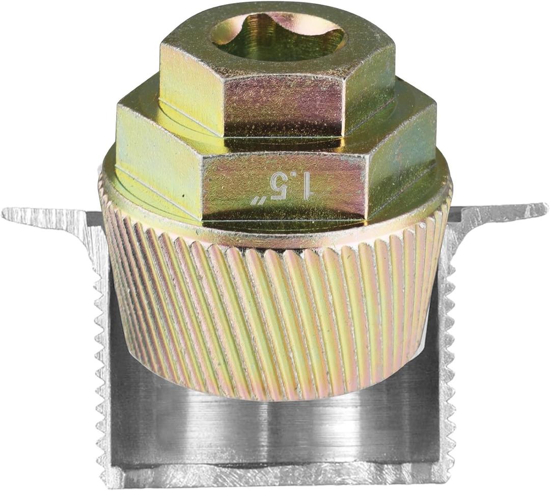 1.5" Tub Drain Removal Tool, Bathtub Drain Extractor for The Old, Broken, Stubborn, Rusted Drain Tub Bathtub Stopper, Strong Grab Plumbing Tools